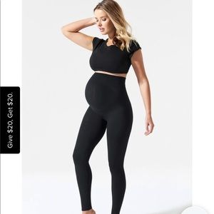 Blanqi belly support maternity leggings